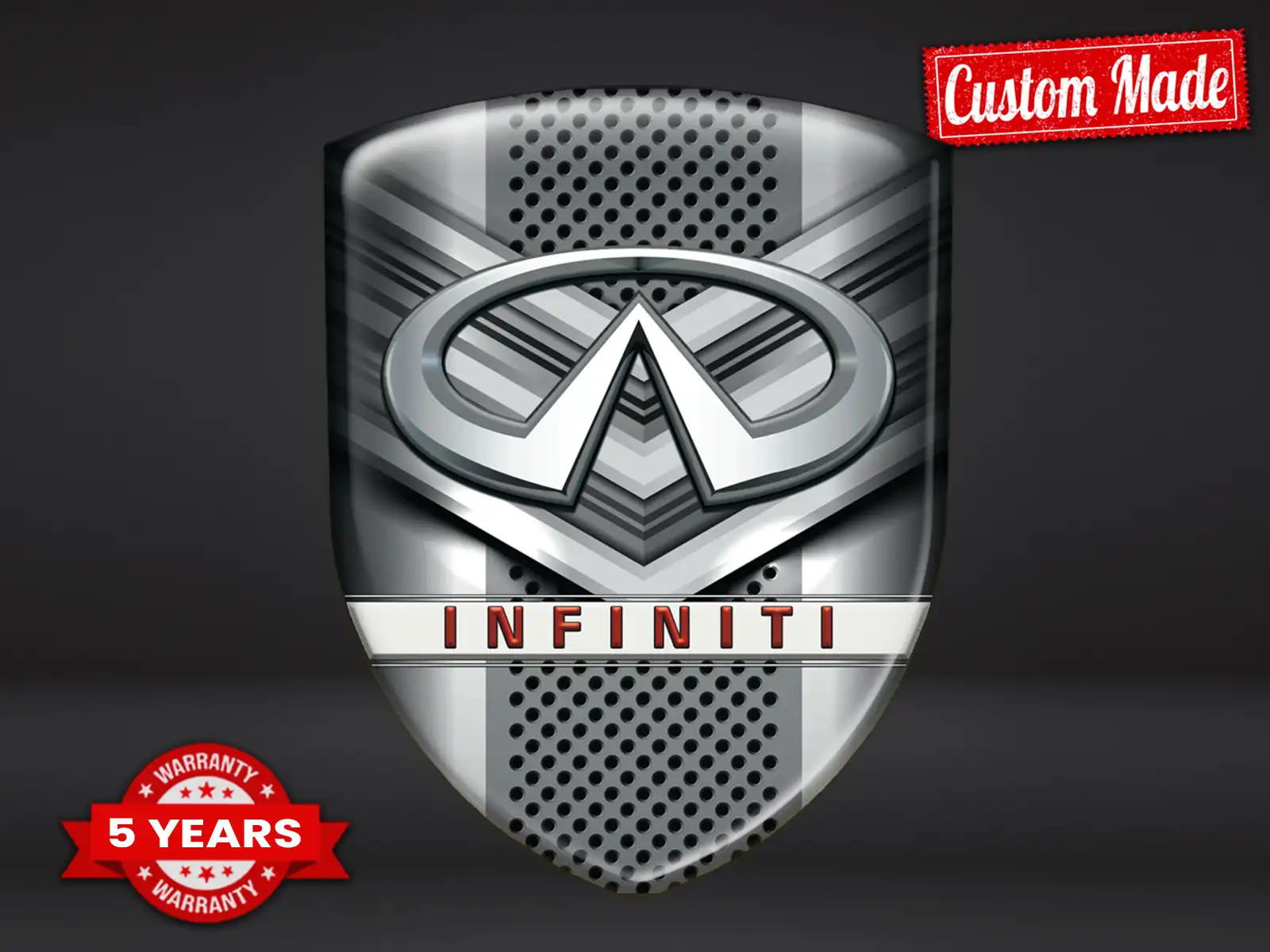 Infiniti Decalcomanie Parabrezza Auto Max Durevoli Pro Stile